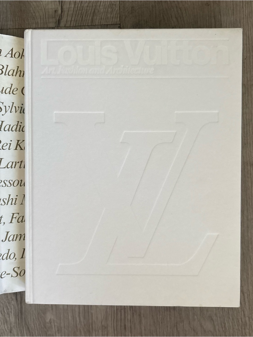 Louis Vuitton Art, Fashion & Architecture Hardcover Book